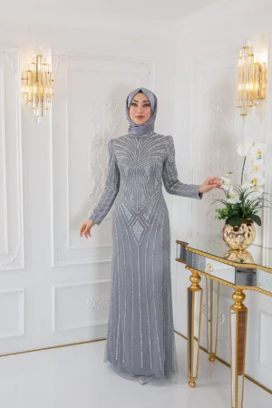 Nisa Abiye - Gri