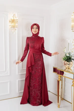 Aybüke Abiye - Bordo