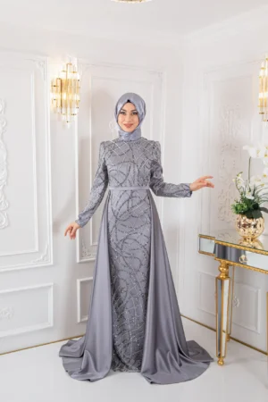 Eslem Abiye - Gri